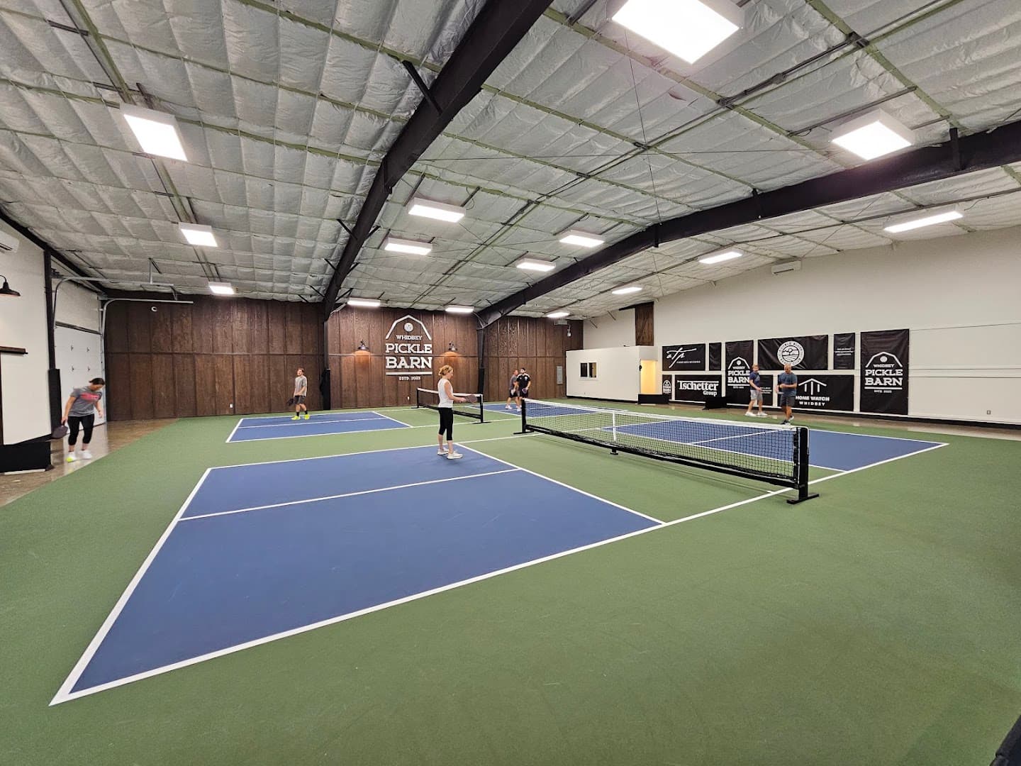 Whidbey Pickle Barn pickleball courts