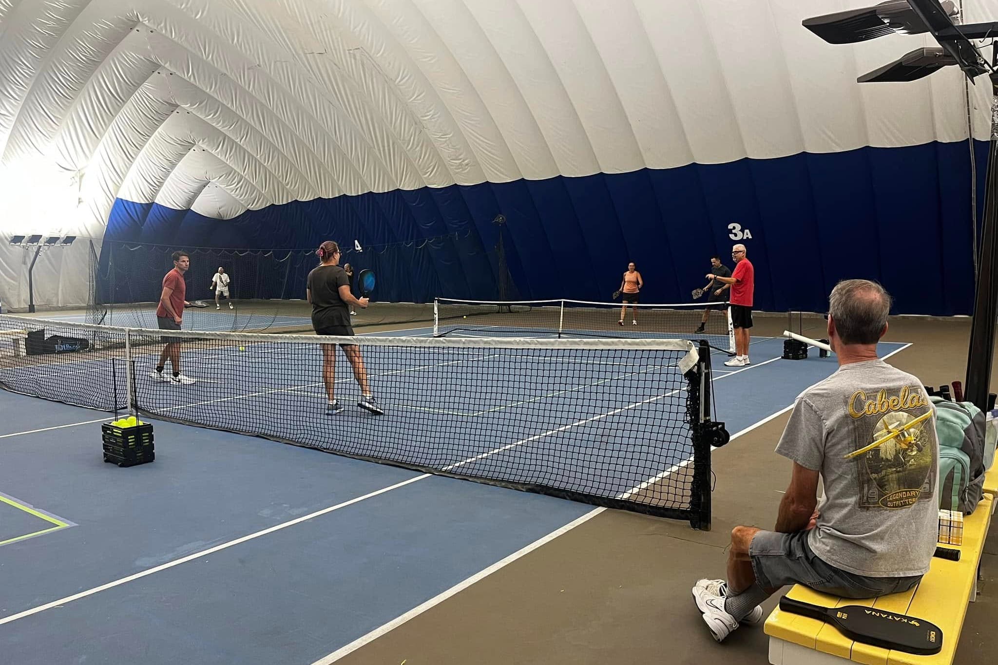 Junction Indoor Tennis Center pickleball courts