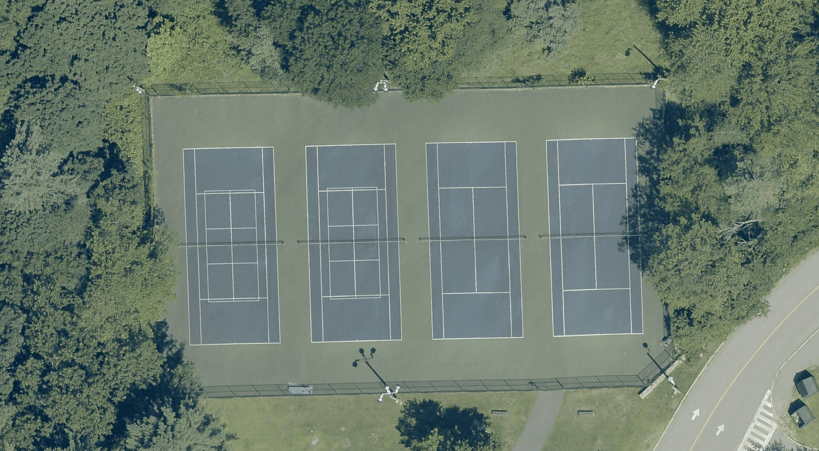 The Bromfield School pickleball courts