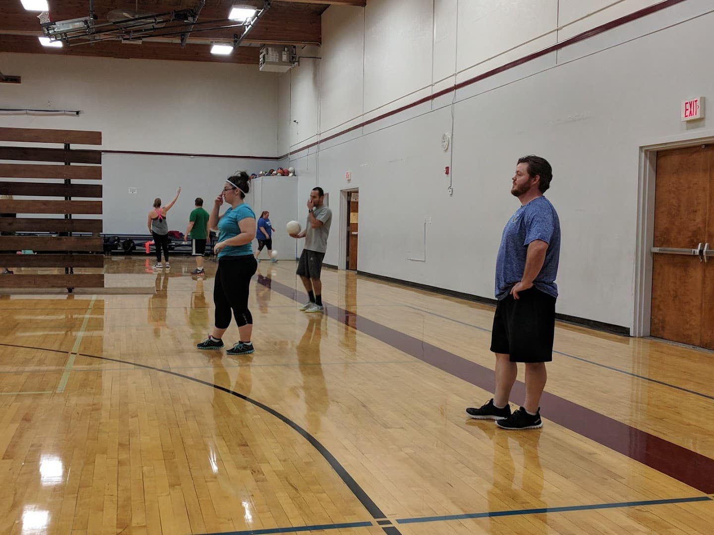 Salvation Army Gym pickleball courts