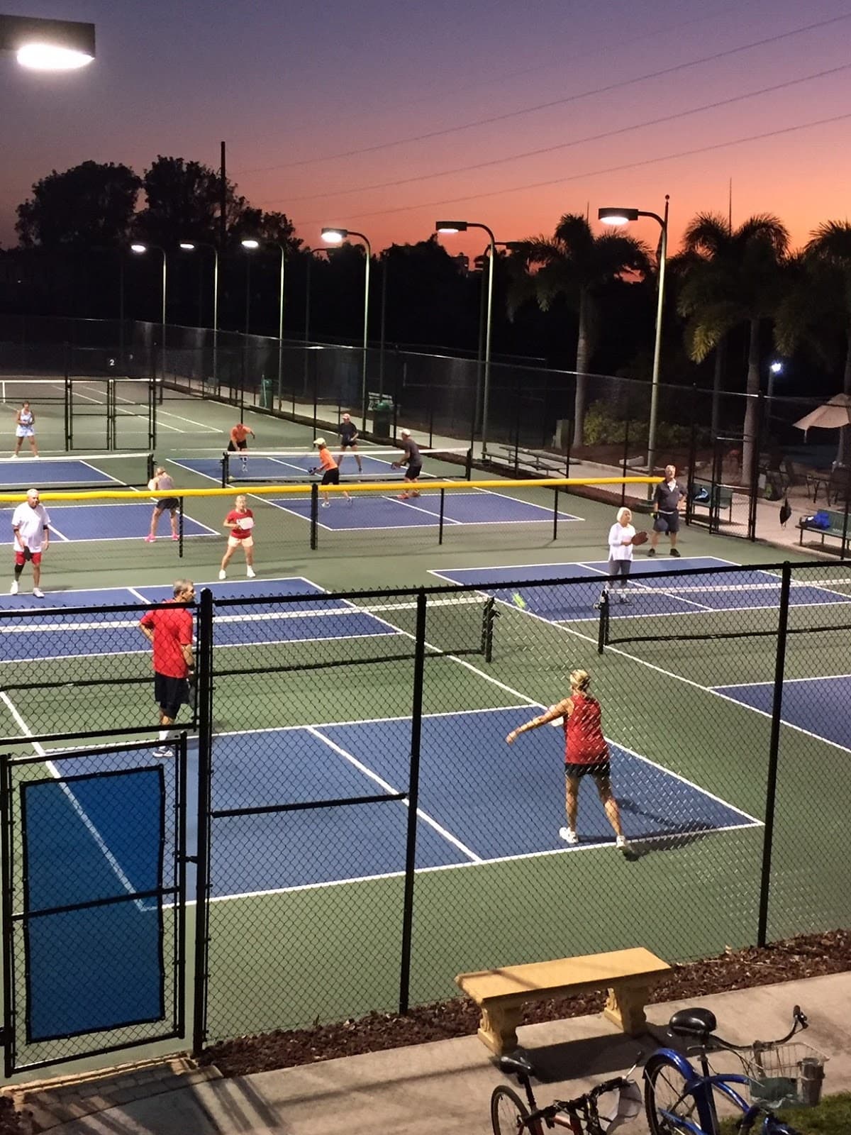 Marco Island Racquet Center pickleball courts