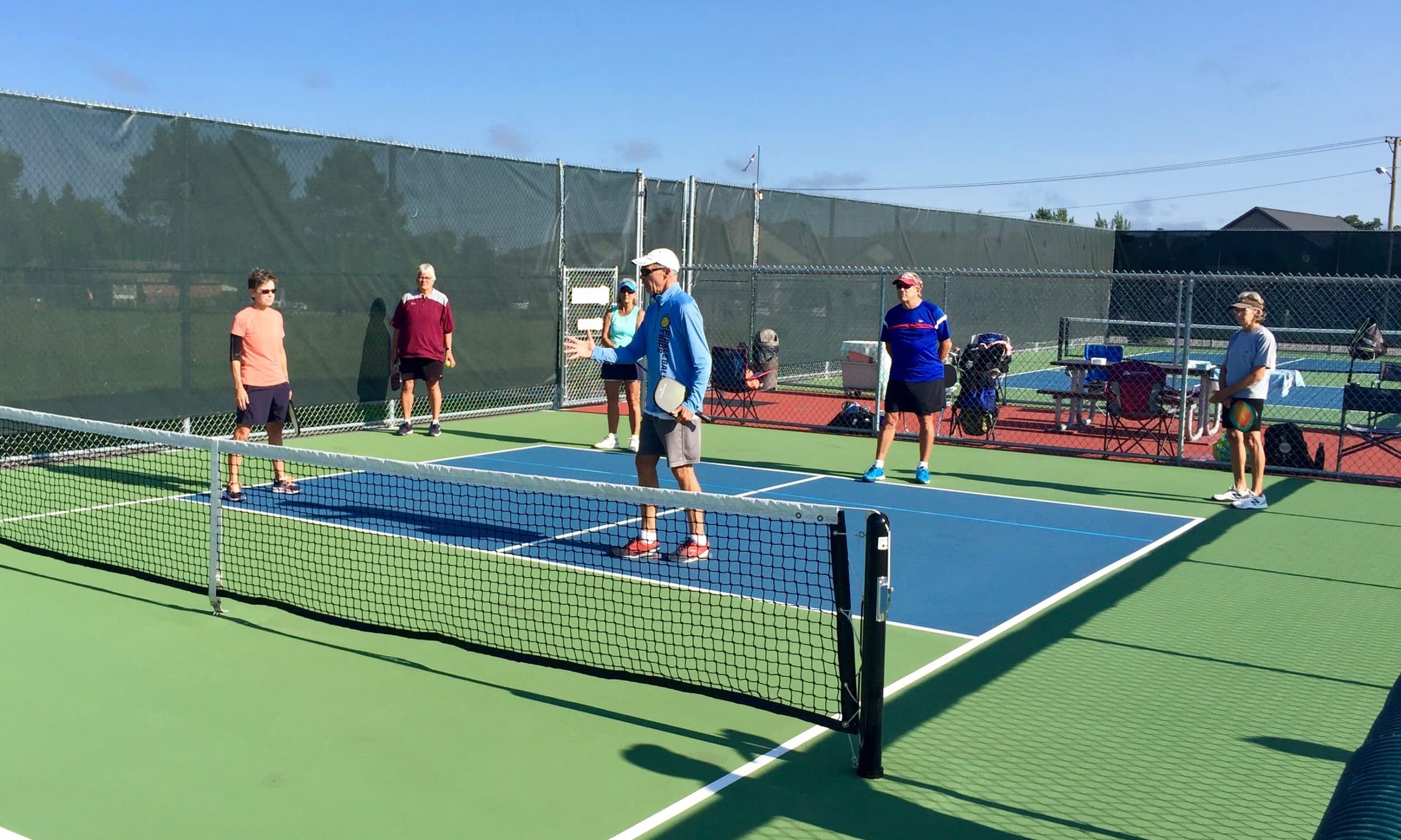 Grand Rapids YMCA pickleball courts