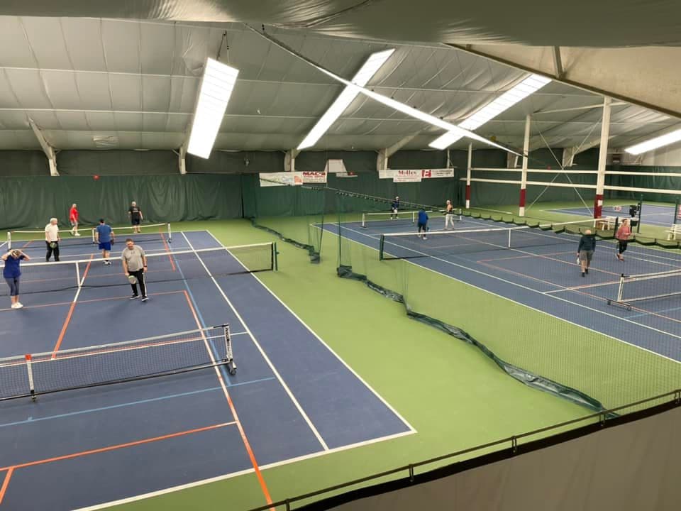 The Charleston Tennis Club pickleball courts