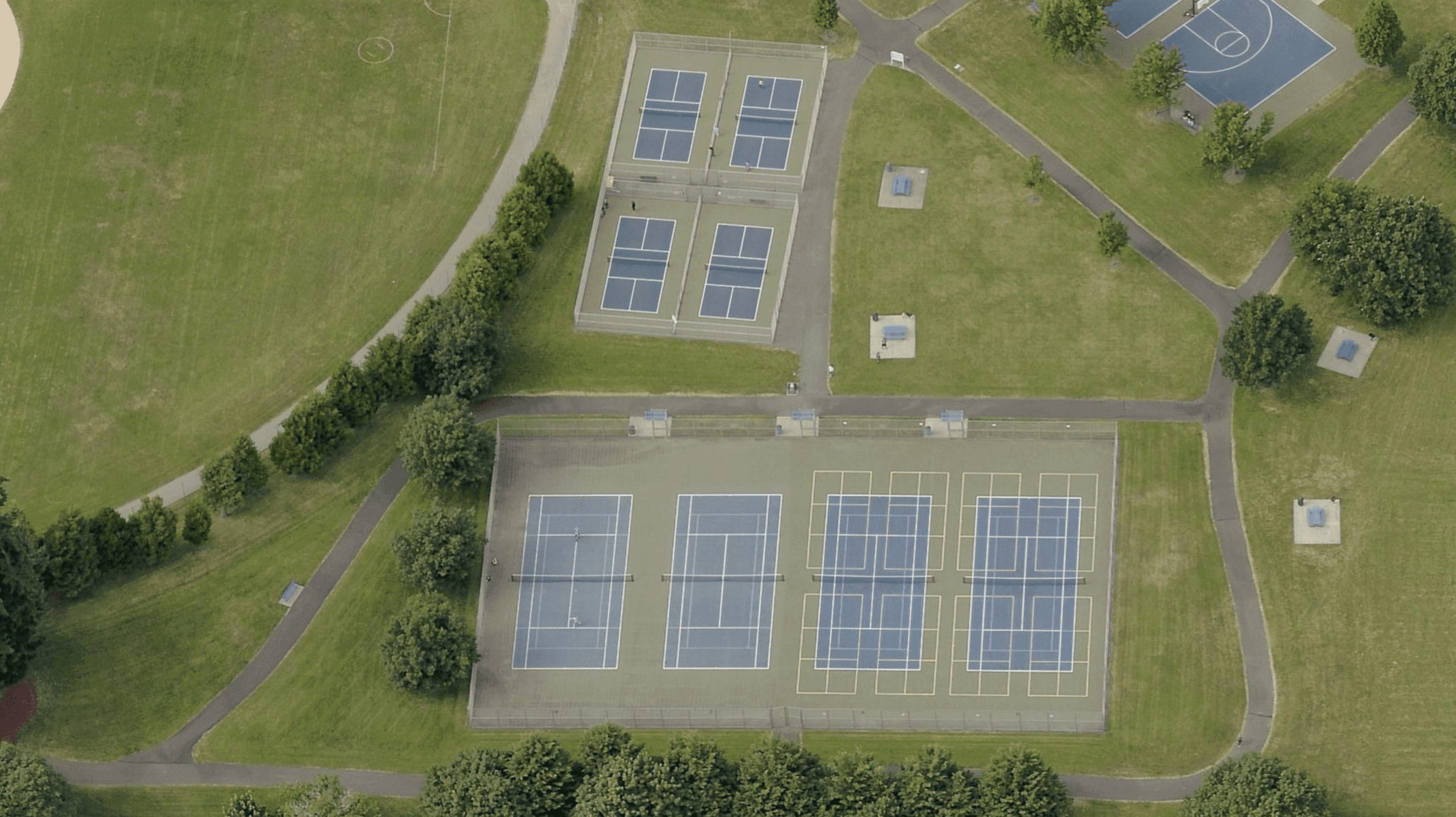 Rainier Vista Community Park pickleball courts