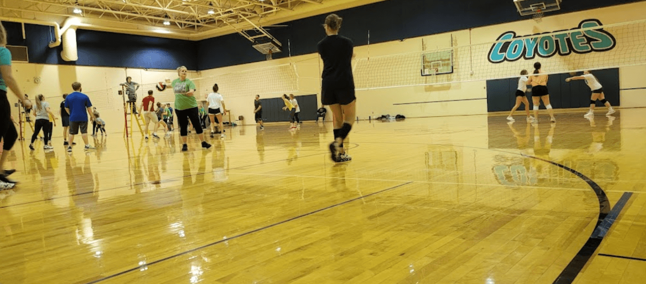 Calvert Recreation Center pickleball courts