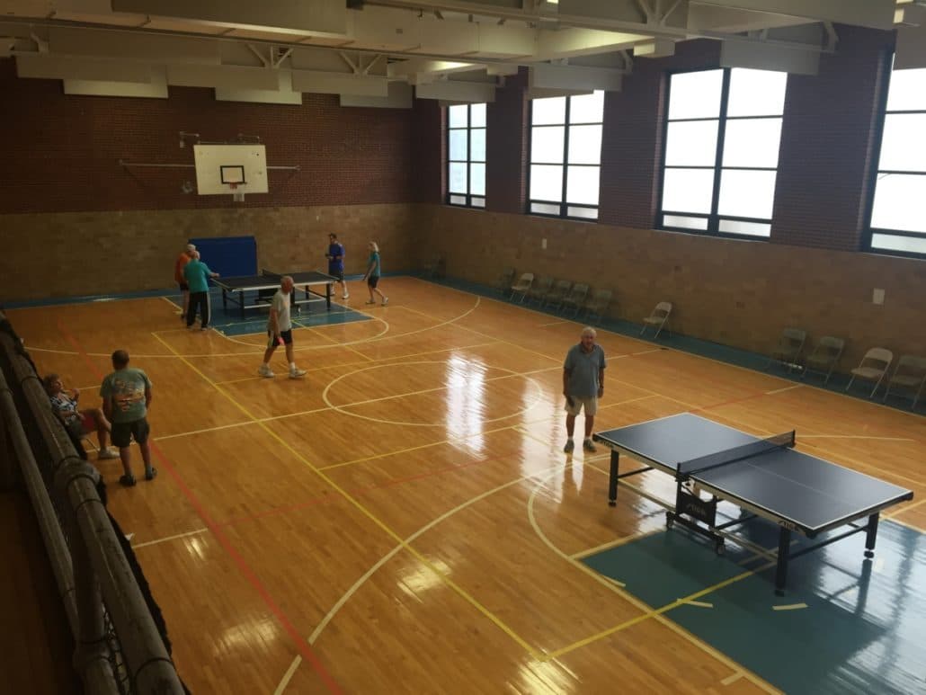 Kingsport Senior Center pickleball courts
