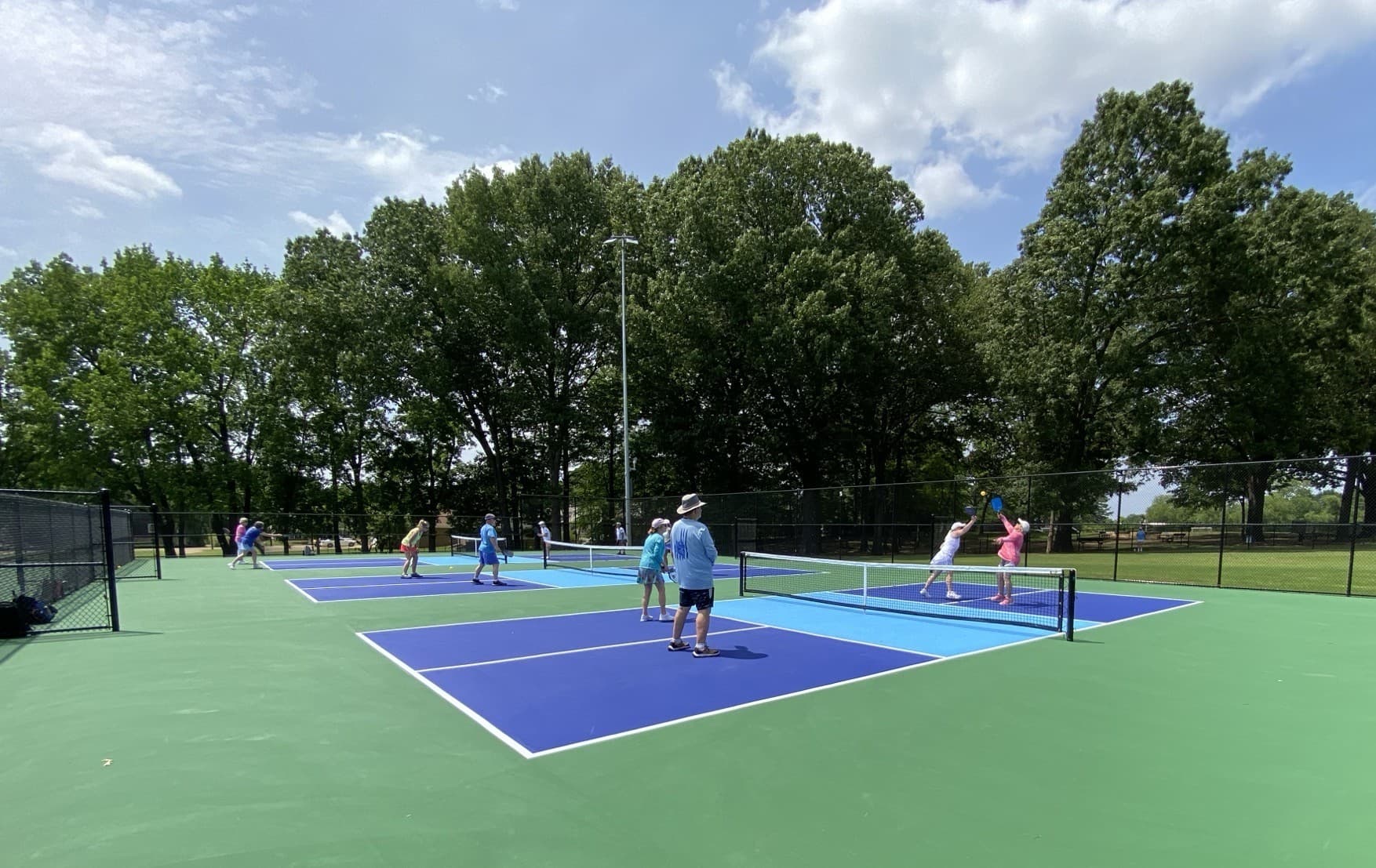 Tiger Park pickleball courts