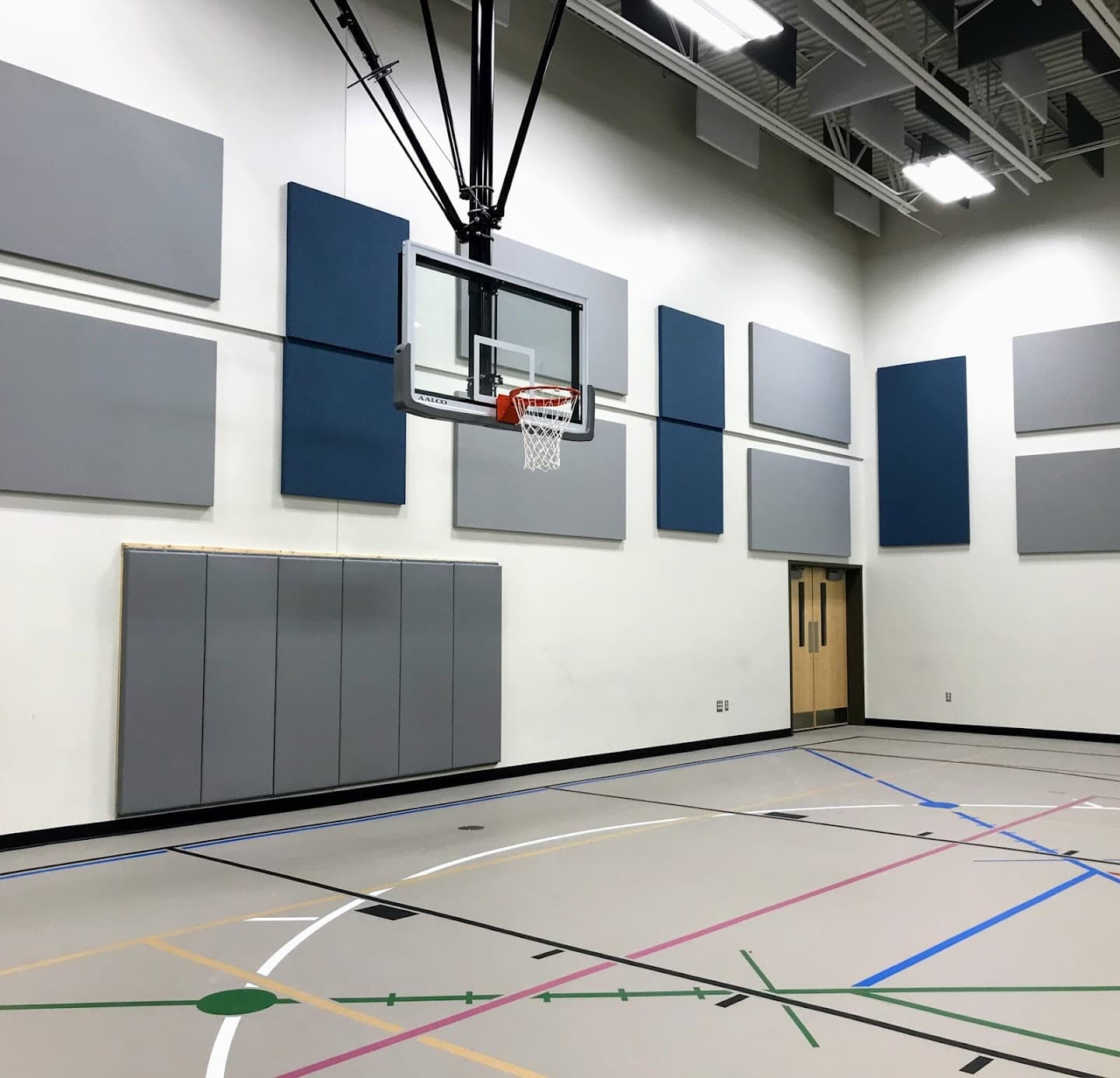 First Baptist Church Gym pickleball courts