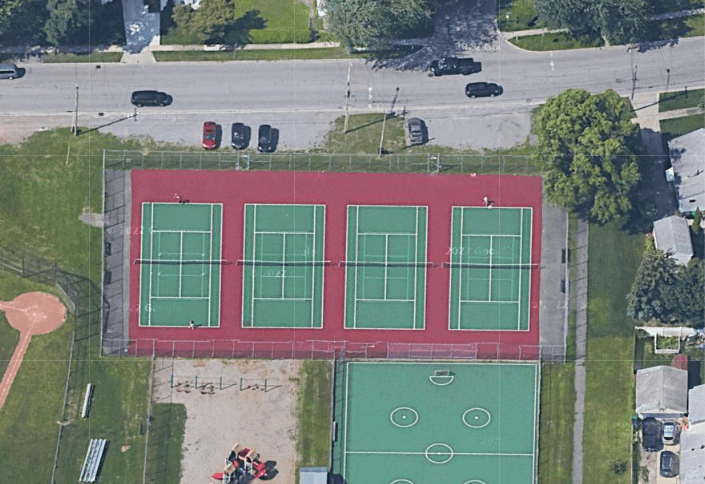 City Of Tonawanda Courts pickleball courts
