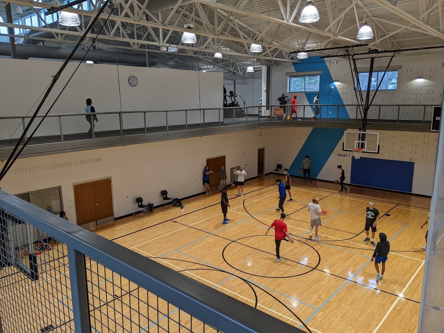 Poole Family YMCA pickleball courts