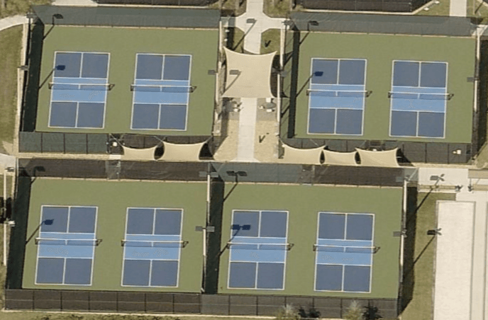 Vitalia At Traditions pickleball courts