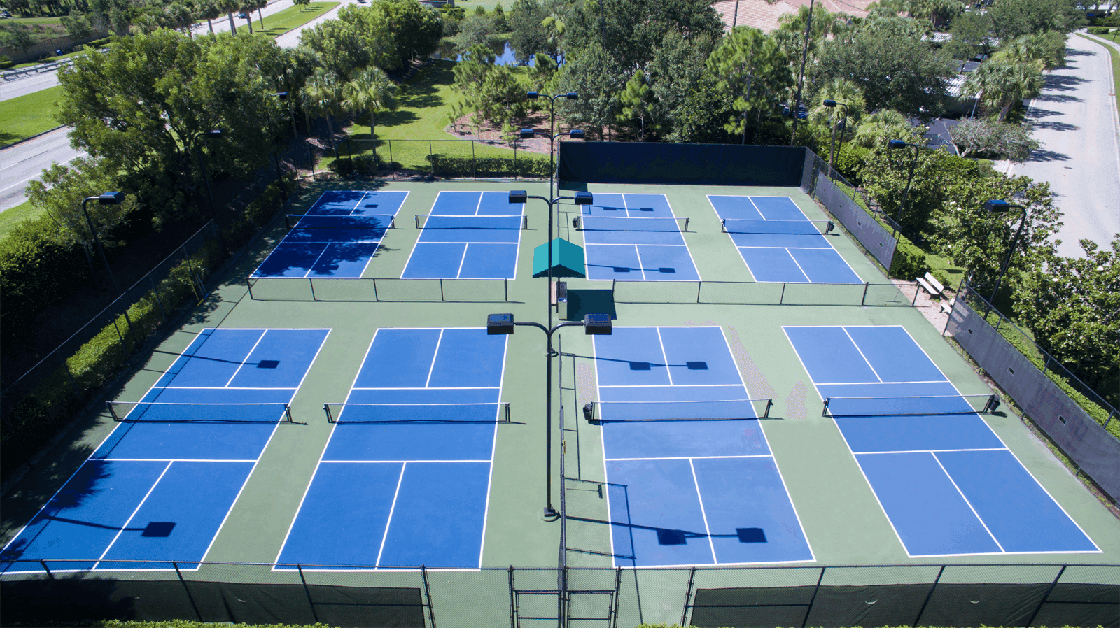 Colonial Country Club pickleball courts