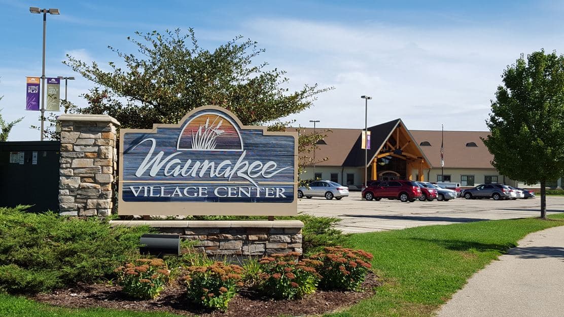 Waunakee Village Center pickleball courts