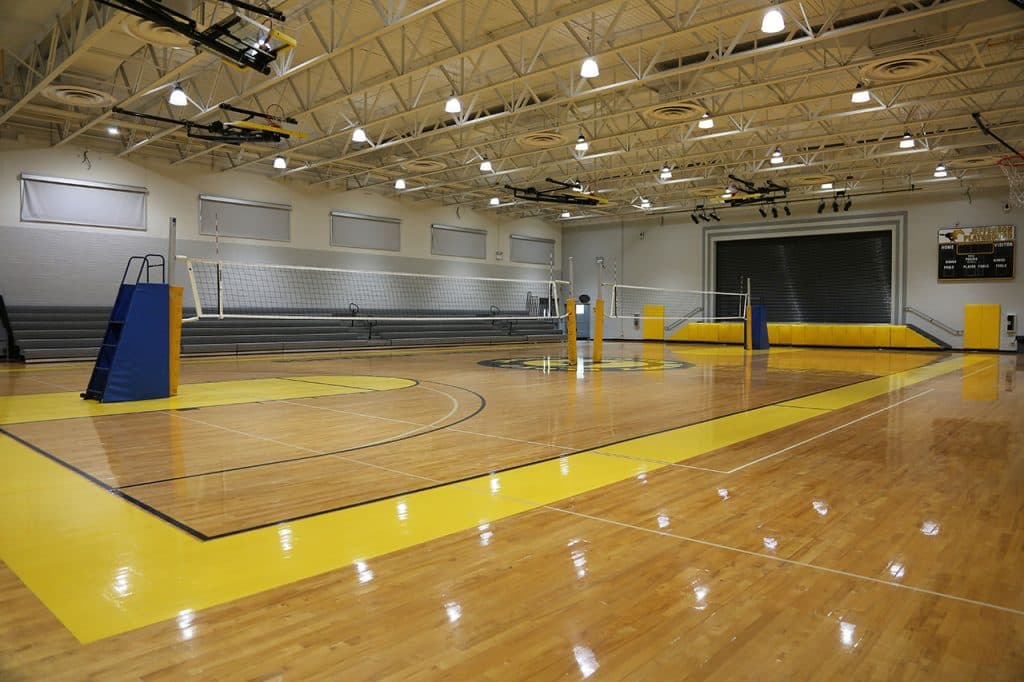Jefferson Playground Gym pickleball courts