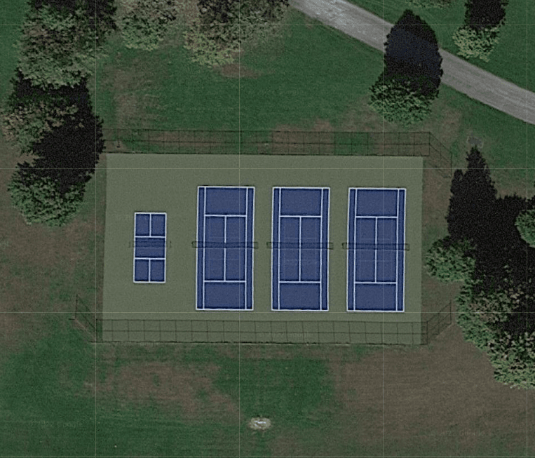 Churchville Park pickleball courts