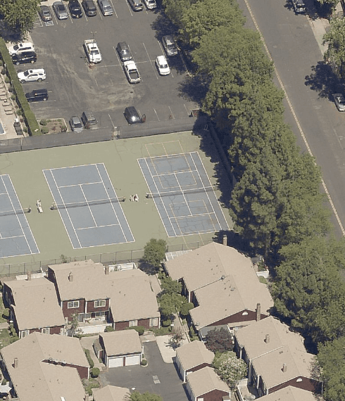 Marina Tennis Club pickleball courts