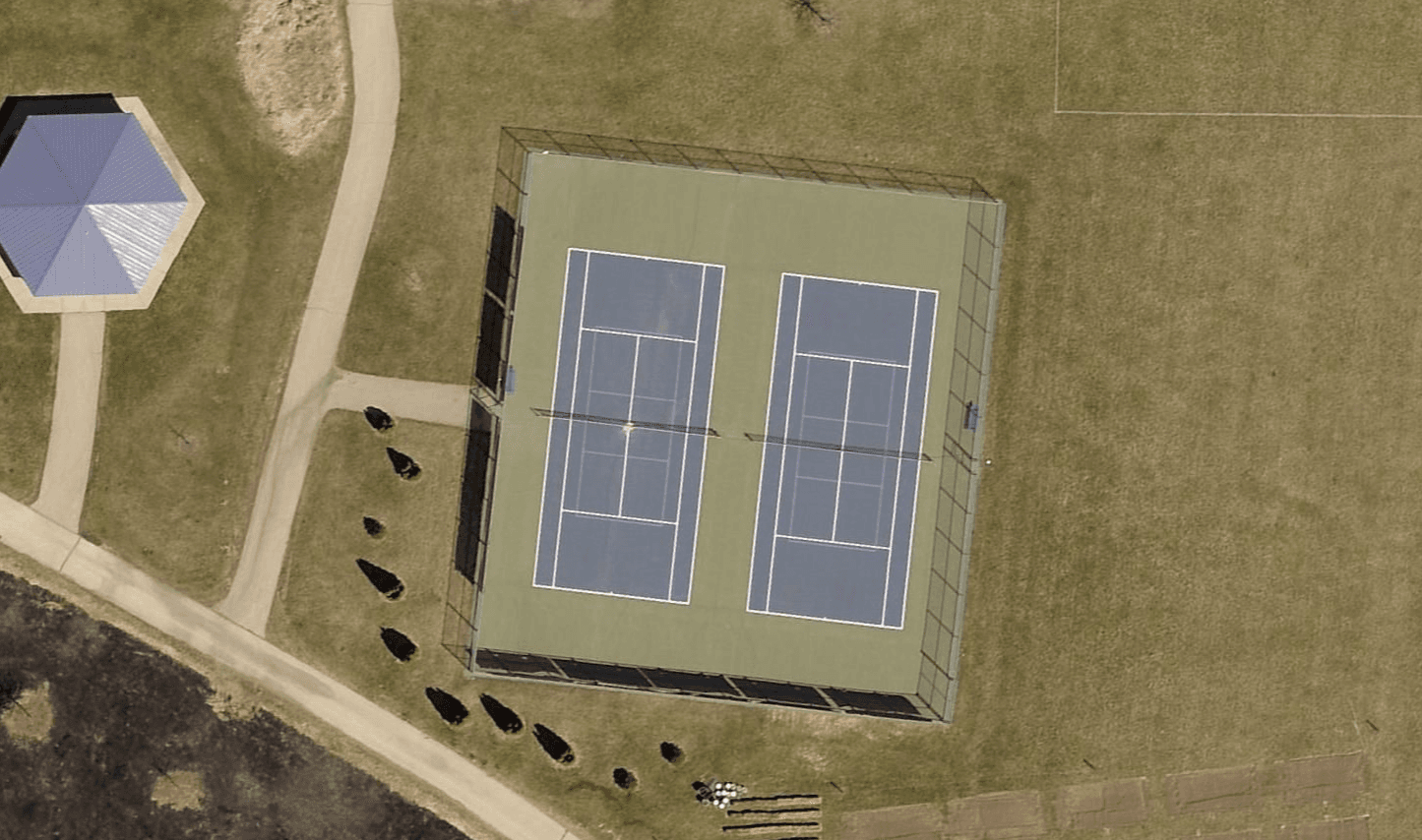 Swan Creek Park pickleball courts