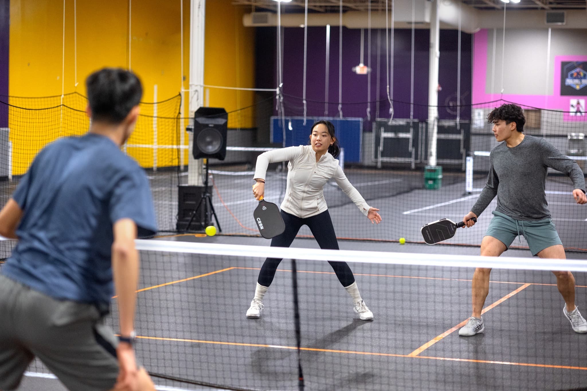 Cornell High School pickleball courts