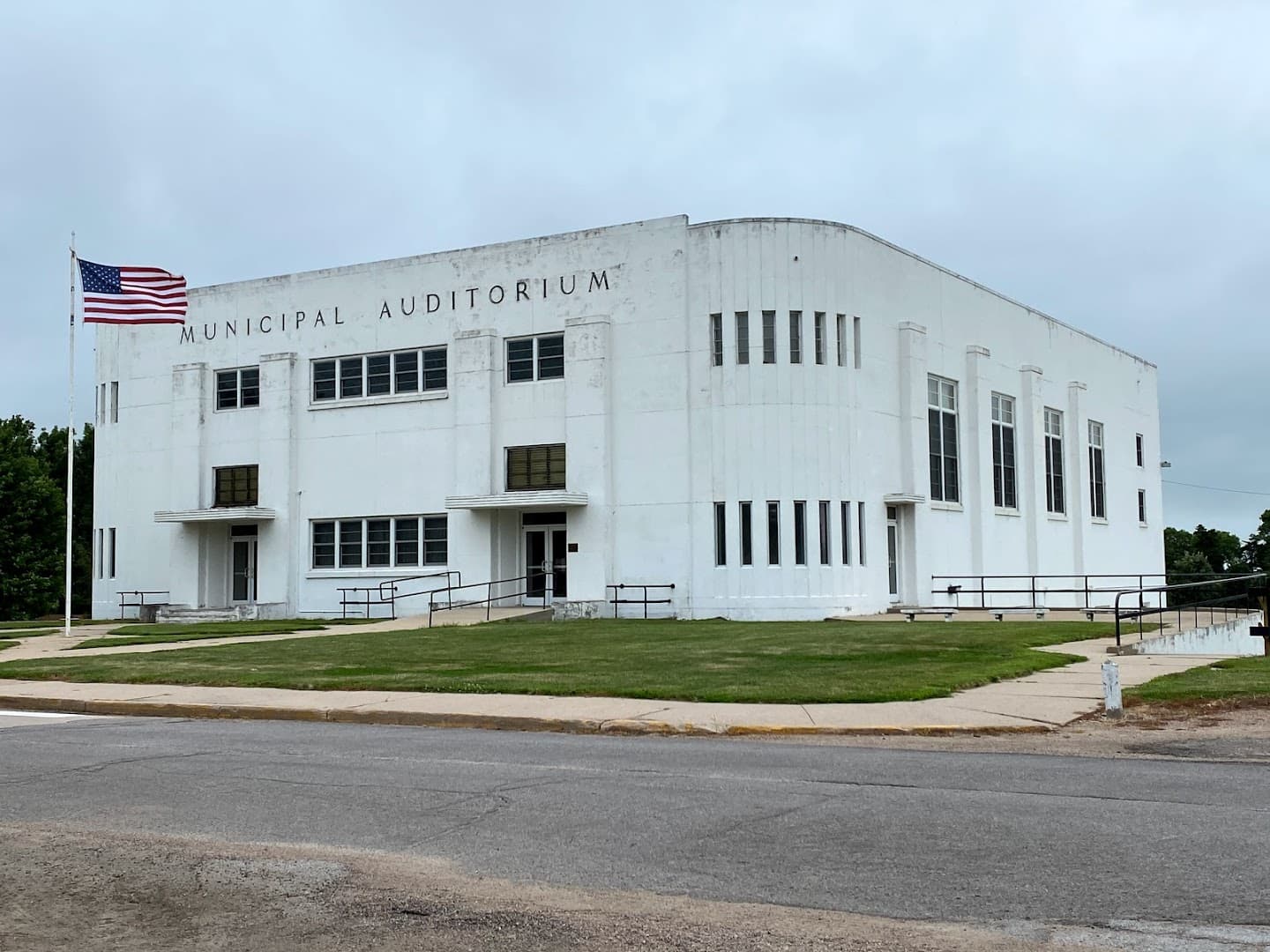 David City Auditorium pickleball courts