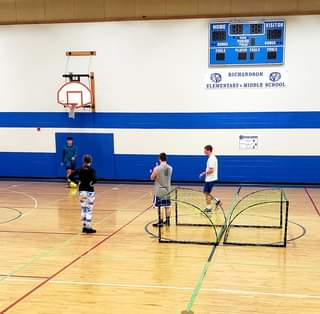 Oscoda Richardson Elementary School pickleball courts