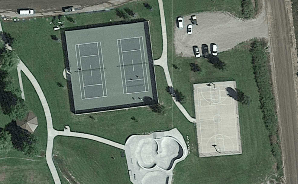 Chipeta Lodge pickleball courts