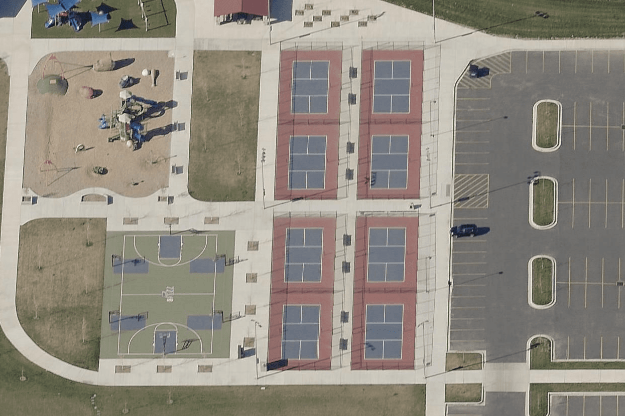 Farmington City Regional Park pickleball courts