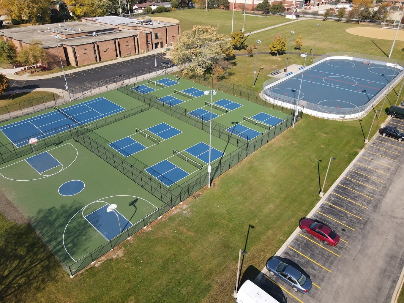 Timbercrest Park pickleball courts