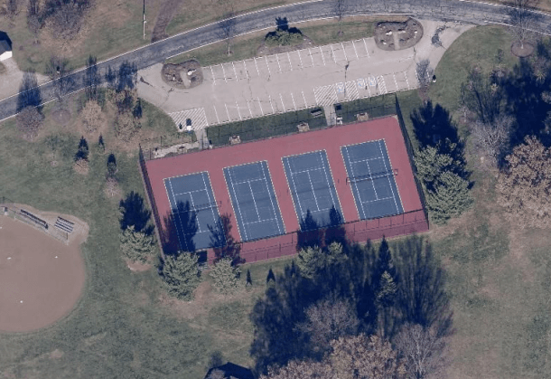 Clague Park pickleball courts