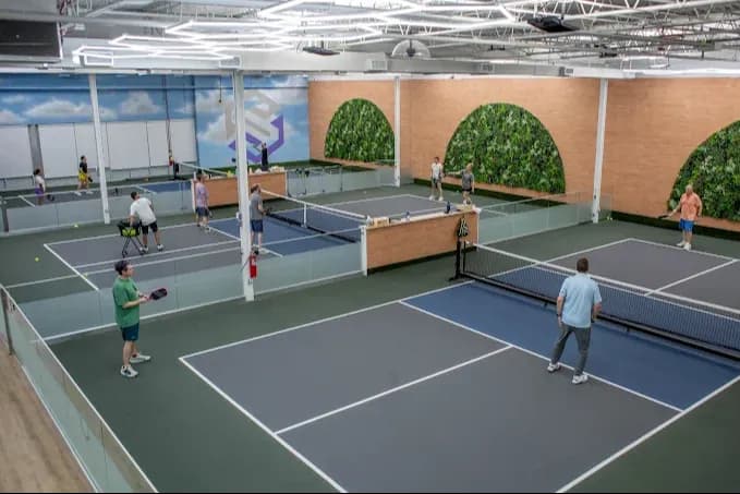 Slate Pickleball Club pickleball courts