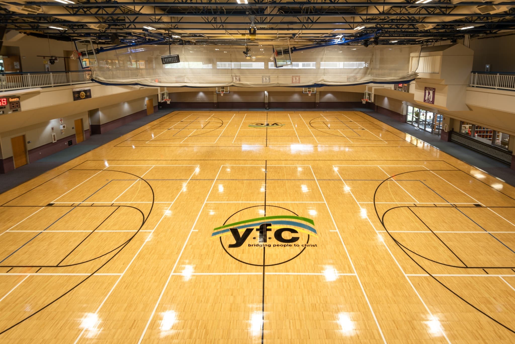 Youth & Family Complex of First United Methodist Church pickleball courts