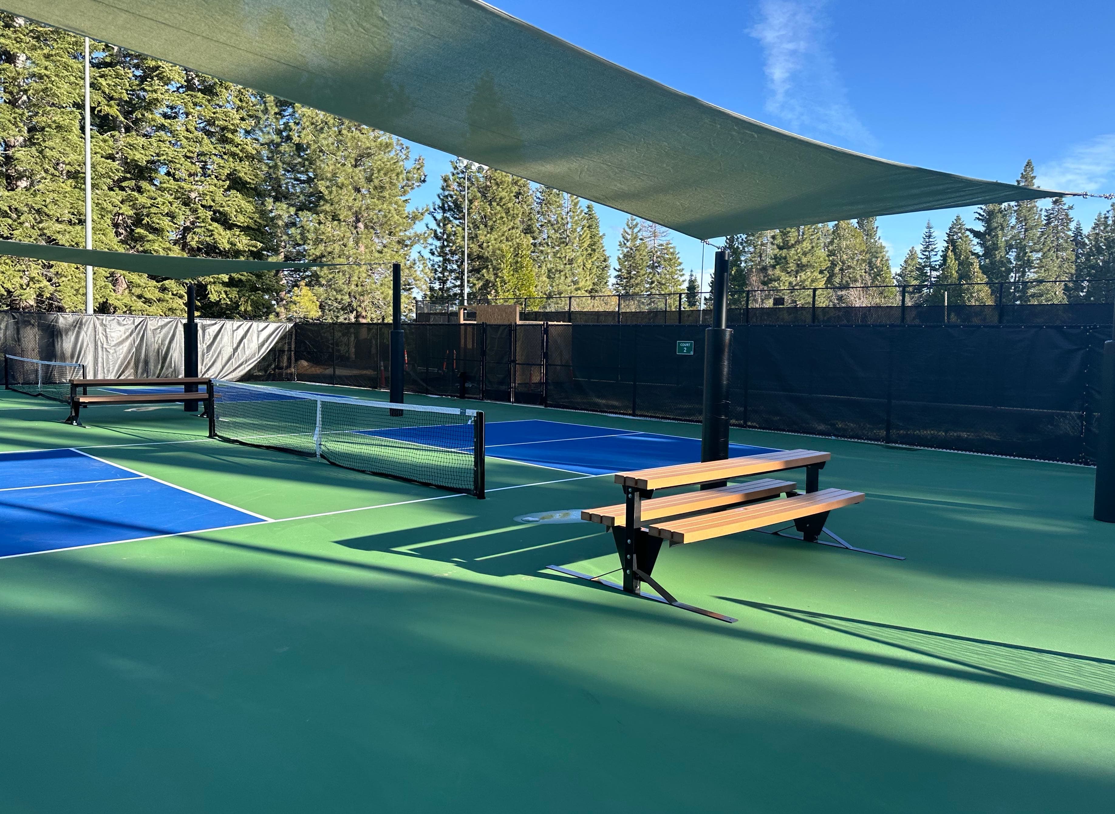 North Tahoe Regional Park pickleball courts