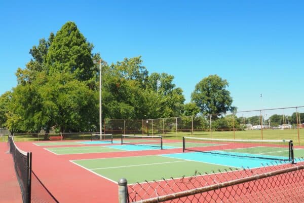 Riley Park Greenfield pickleball courts