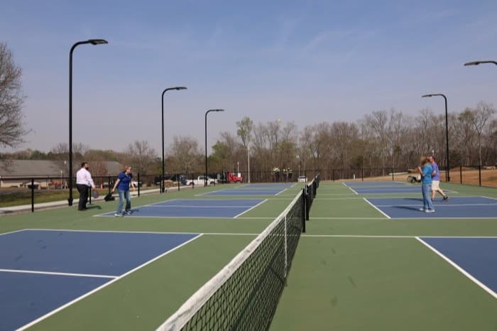 Walker County Civic Center pickleball courts