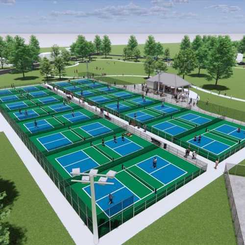 Lottie Oglesby Park pickleball courts