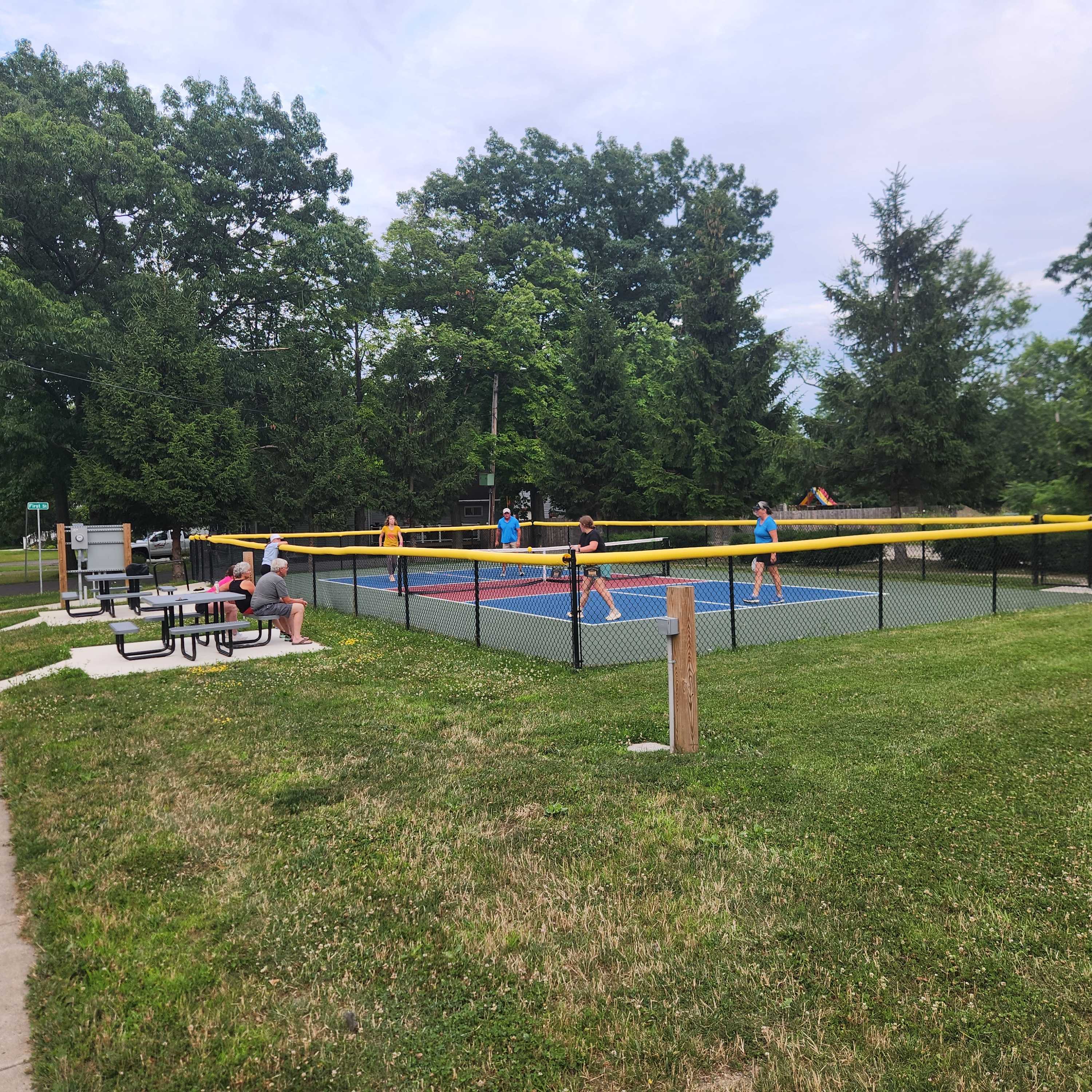 First Street Court pickleball courts