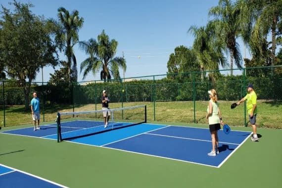 Whispering Pines Park pickleball courts