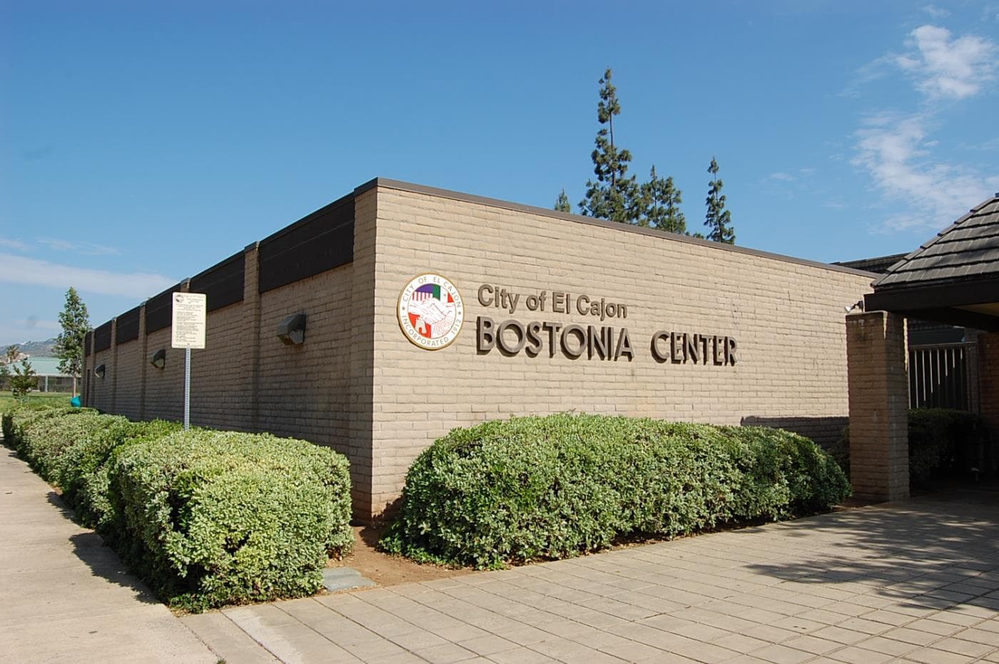 Bostonia Recreation Center pickleball courts