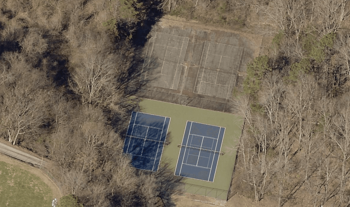 Fountain City Ballfields pickleball courts
