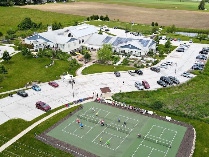 Generations, an Intergenerational Center pickleball courts