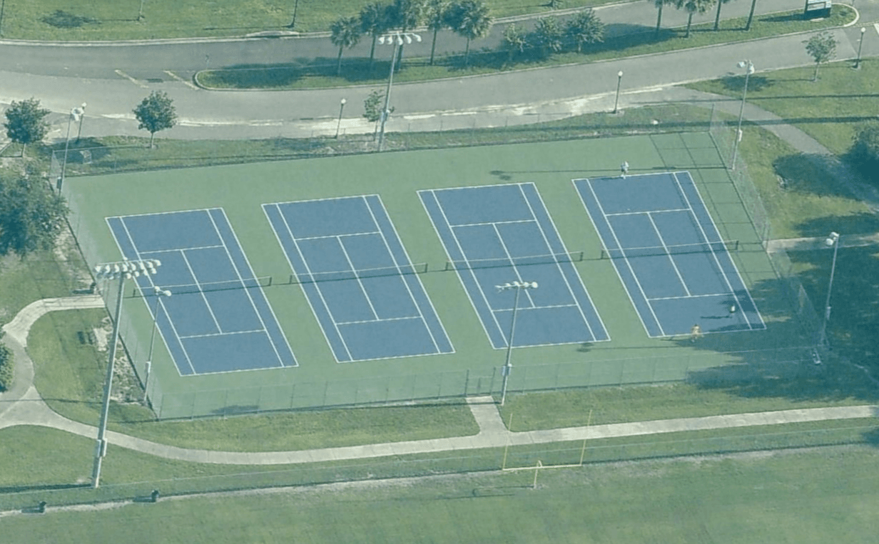 Wesley Chapel District Park Recreation Center pickleball courts