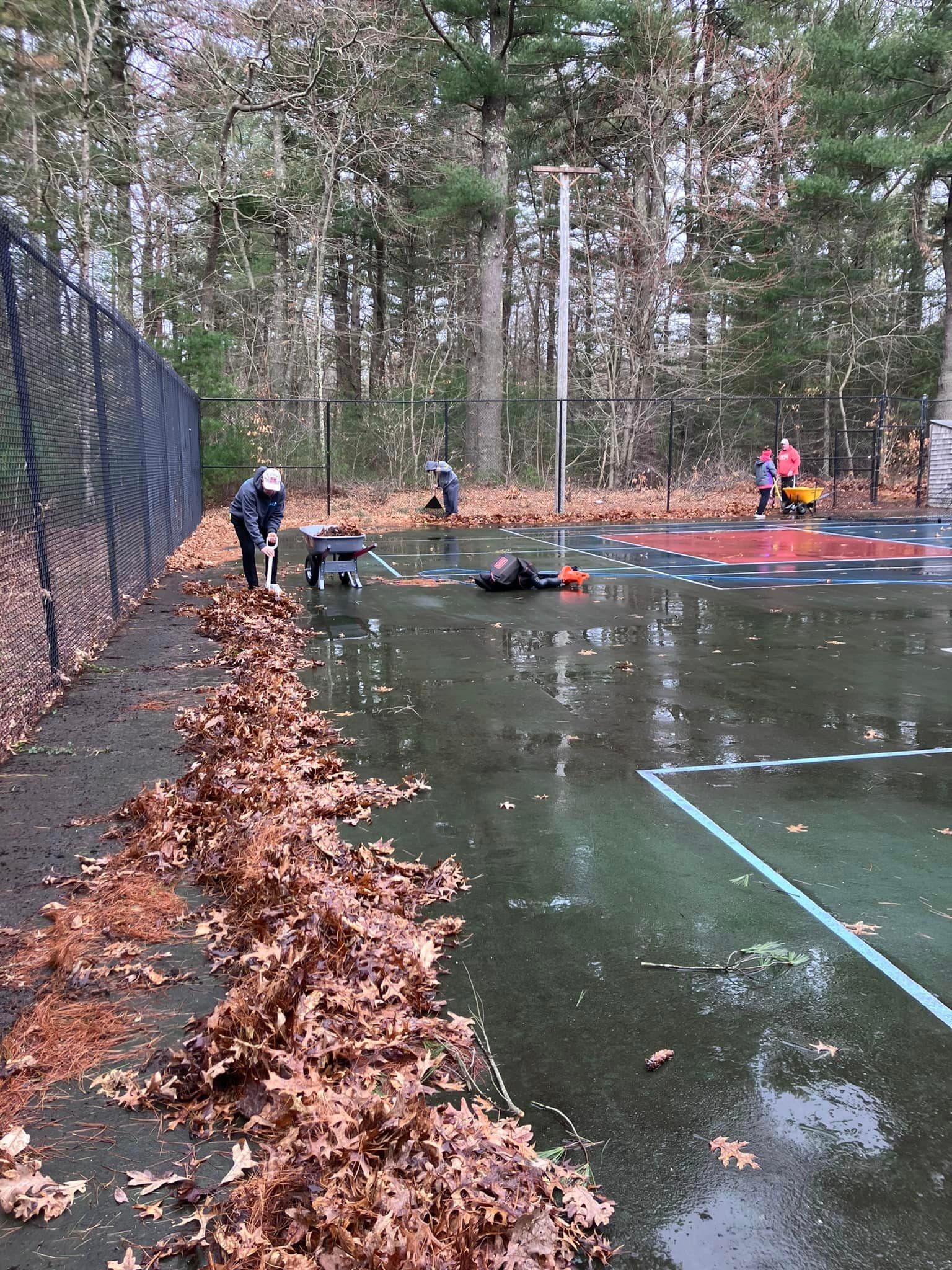 Lakeville outdoor pickleball court pickleball courts