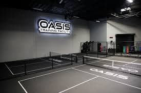 Oasis Training Facility pickleball courts