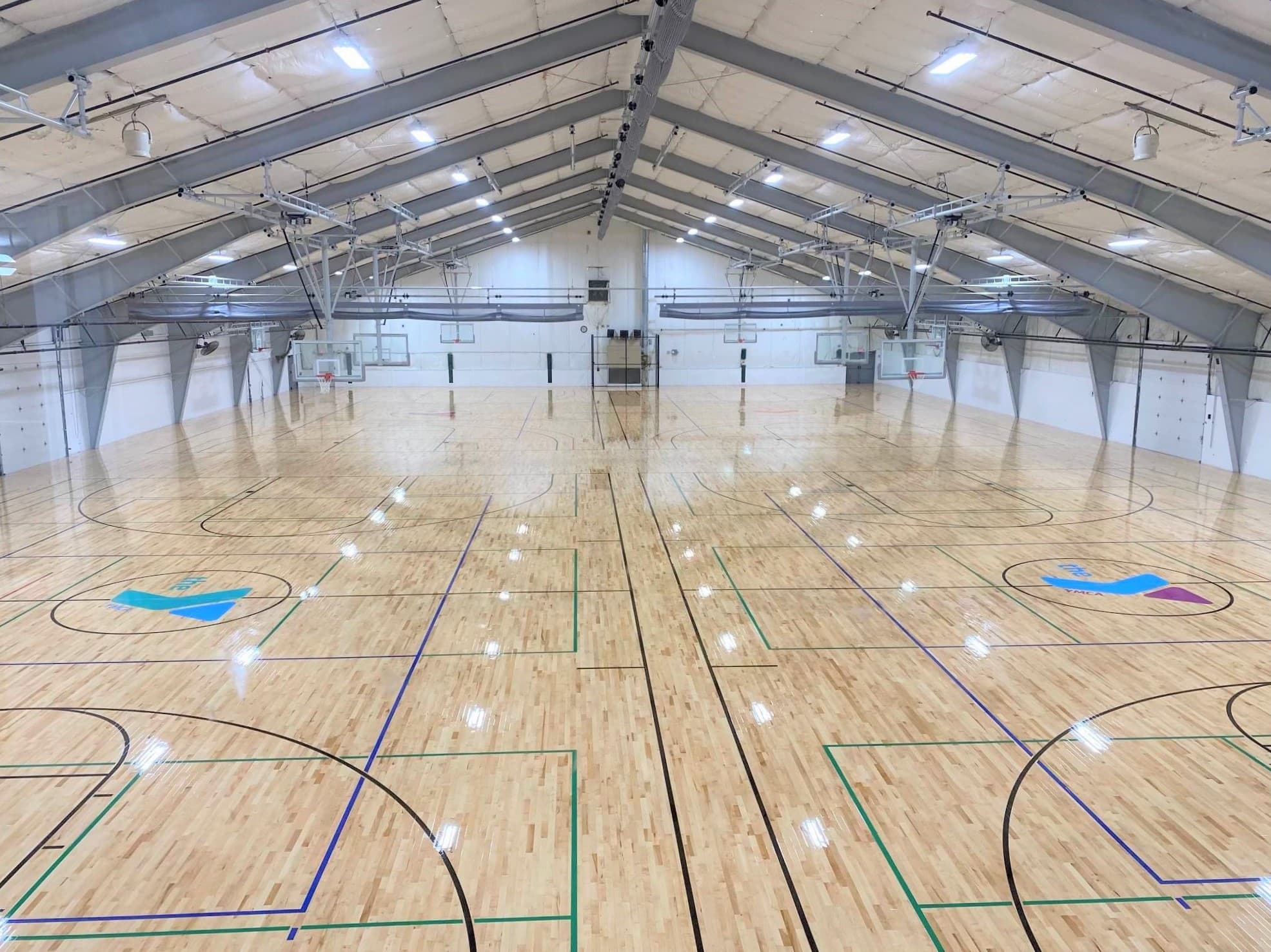 Wells Ave Y, West Suburban YMCA pickleball courts