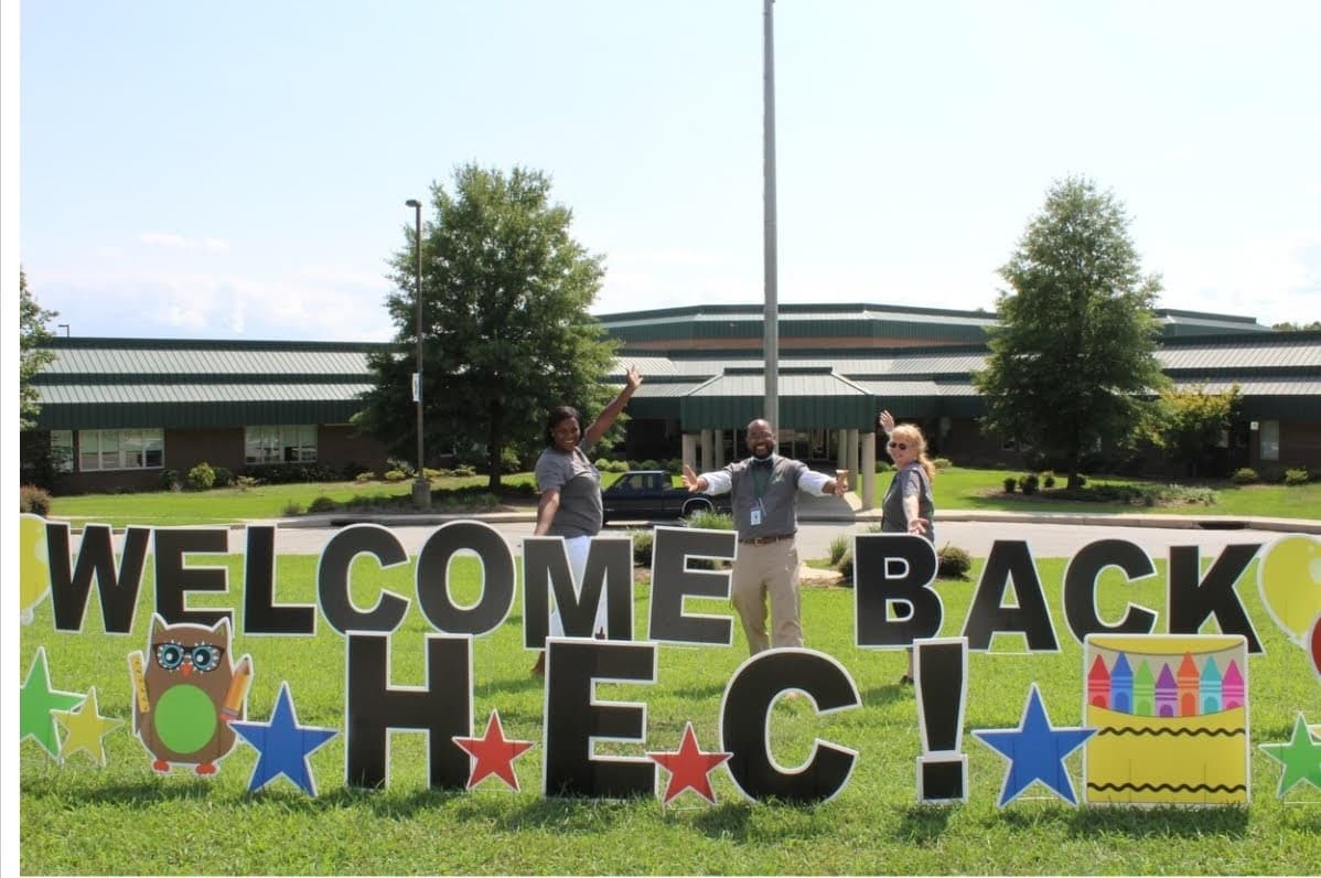 H.E. Corley Elementary pickleball courts