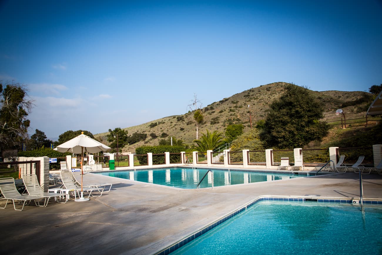 Pio Pico Thousand Trails Rv Resort pickleball courts