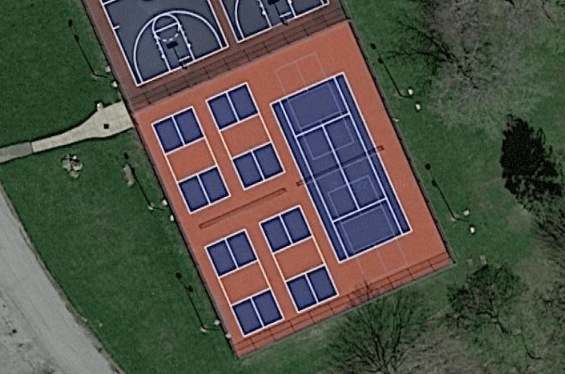 Russell Joy Park pickleball courts