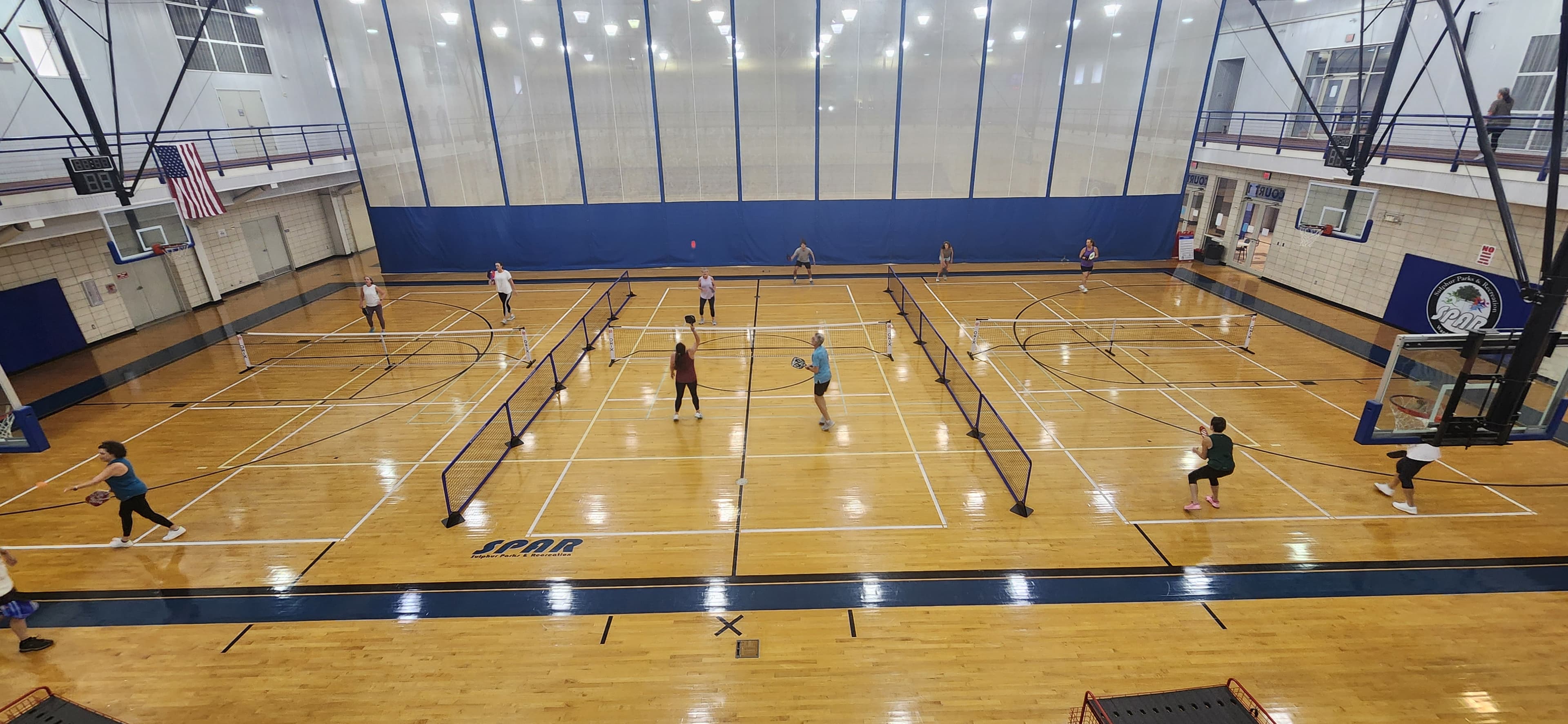 SPAR Recreation & Aquatic Center pickleball courts