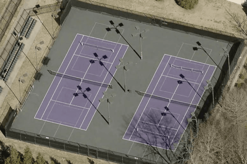 Lipscomb University Racquet Club pickleball courts