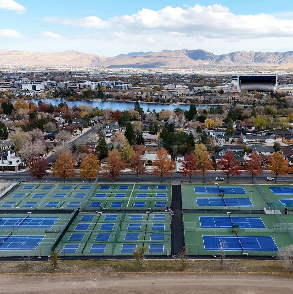 Plumas Alpine/Reno Tennis Center pickleball courts