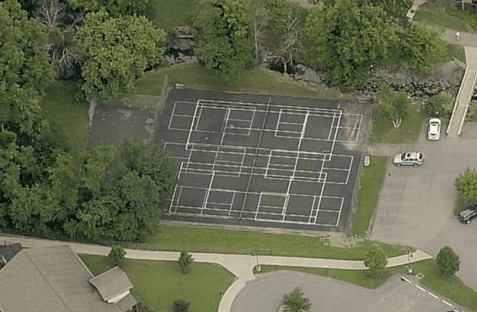 Krepps Park pickleball courts